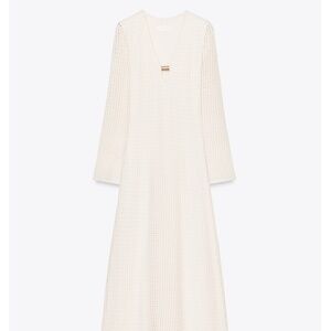 Zara crochet midi dress